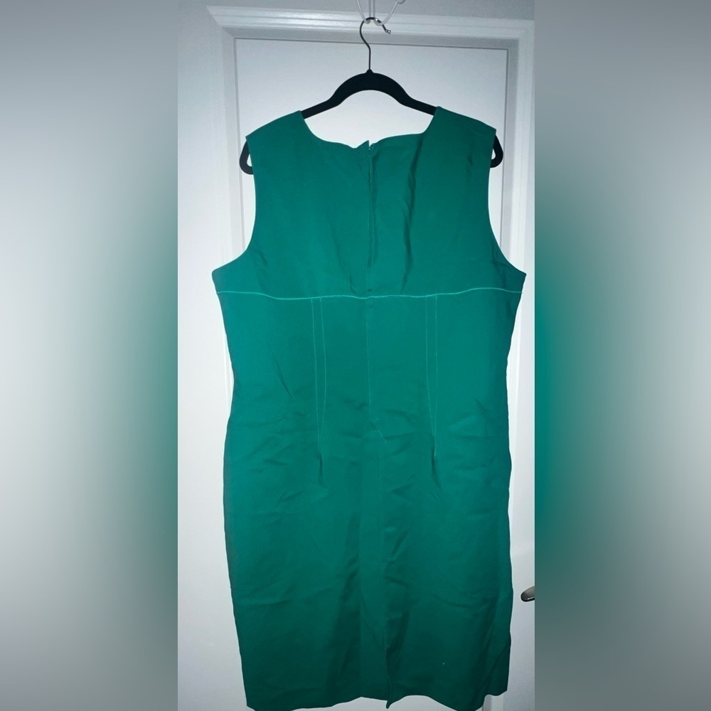 Eloquii Green Plus Size Sheath Dress - size 20